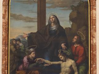 Pala di G. Caliari 1831: cappella Istituto Campostrini - Casa madre Verona 