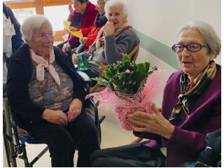 Festa per il 100esimo Compleanno della nostra ospite: signora Gonnelli Maria
