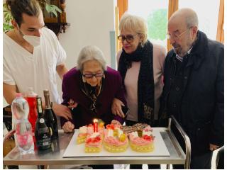 Festa per il 100esimo Compleanno della nostra ospite: signora Gonnelli Maria